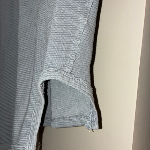 Women's Gray Ribbed Top - Picture 9 of 12
